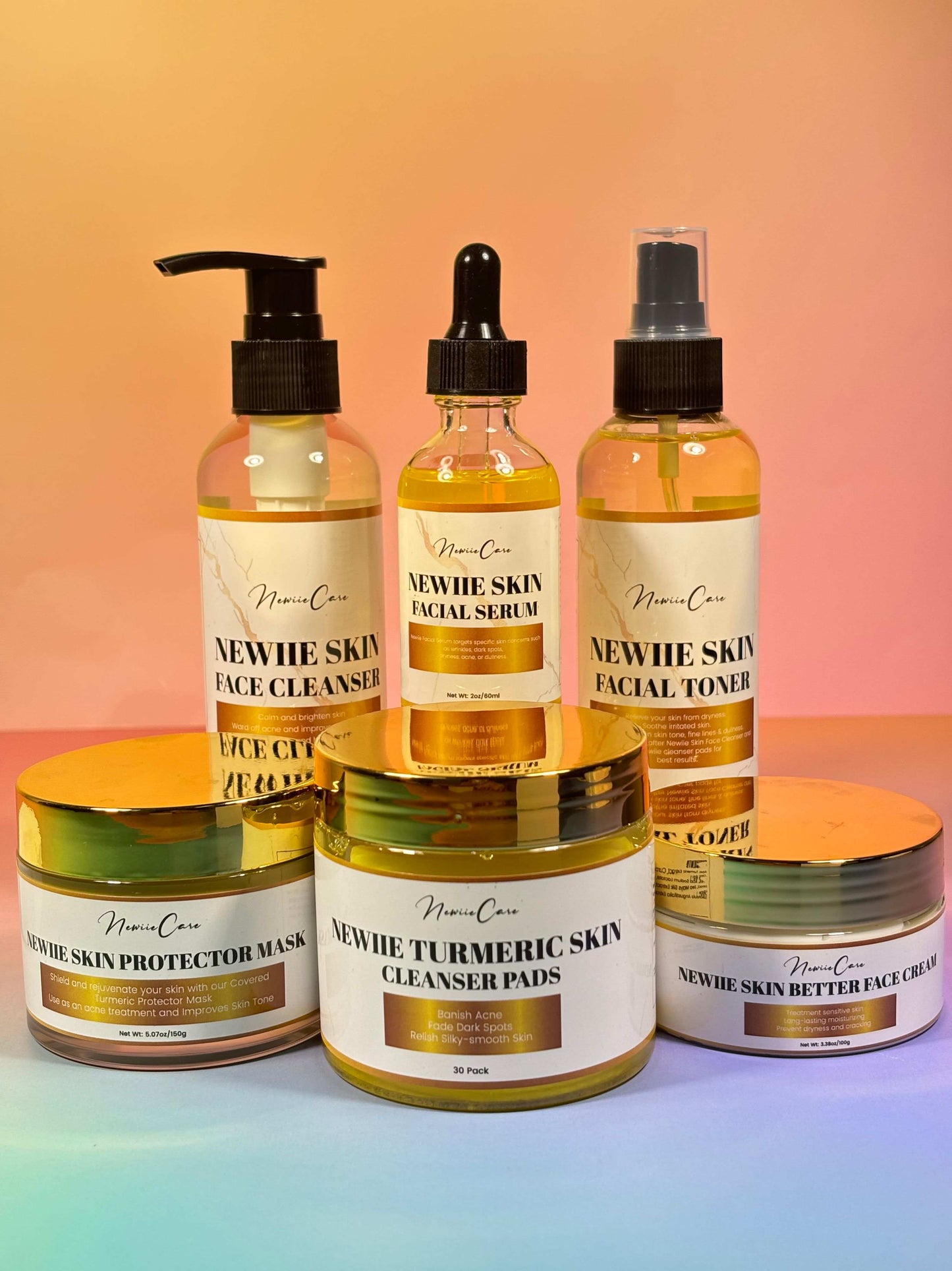 Newiie Care Acne Deep Cleansing Bundle – Complete 6-Piece Collection