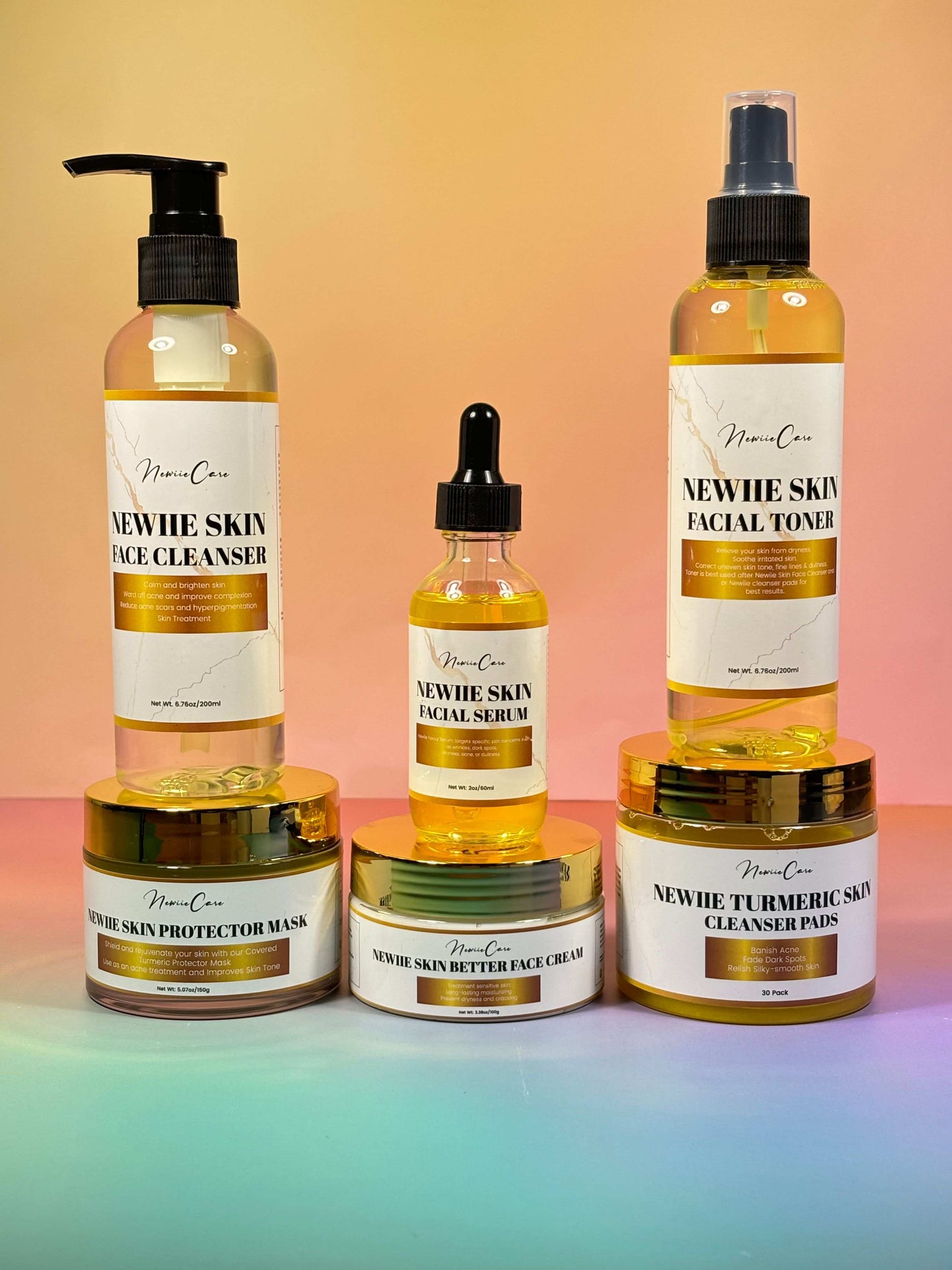 Newiie Care Acne Deep Cleansing Bundle – Complete 6-Piece Collection