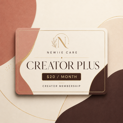 Creator Plus Membership Newiie Care